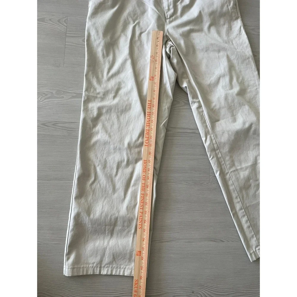 Blue Harbour Chino Pants Mens 35x30 Beige Cotton Coastal Classic Casual Khaki